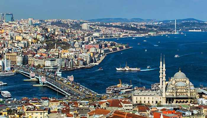 موقعیت جغرافیایی و جمعیت شهر استانبول